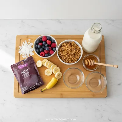 Acai Smoothie Bowl – Thick & Refreshing Recipe - cooking process