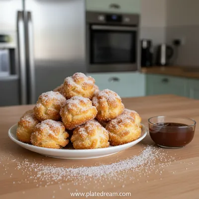 Fluffy Air Fryer Churro Bites