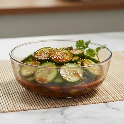 Easy Asian Cucumber Salad Recipe