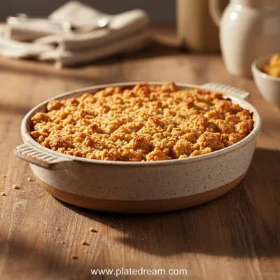 Baked Apple Crumble