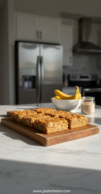 Banana Oatmeal Bars – Energizing Healthy Snack