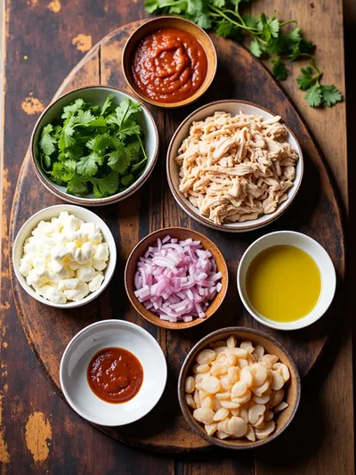 Easy BBQ Chicken Flatbread Recipe - ingredients preparation