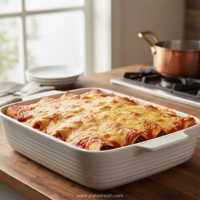 5-Ingredient Beef Enchiladas