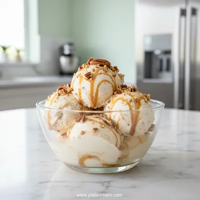 Butter Pecan Ice Cream – Homemade Recipe