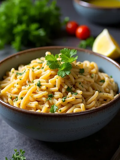 One-Pot Cajun Orzo – Comfort Food Classic - cooking process