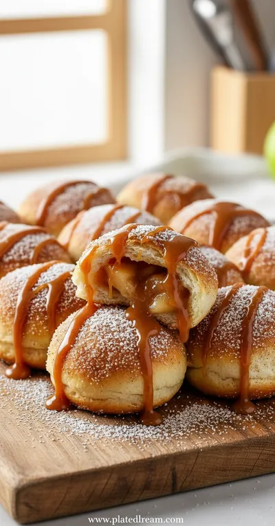 Simple Caramel Apple Pie Bombs Recipe