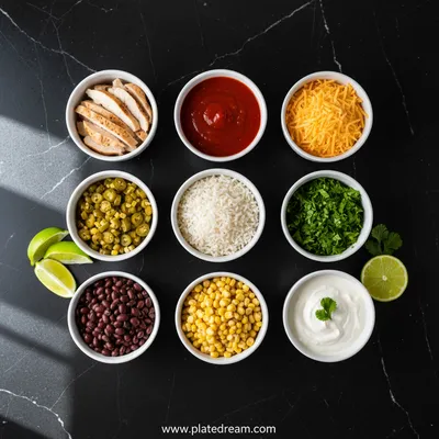 Chicken Enchilada Rice Casserole – 35-Minute Dinner - cooking process