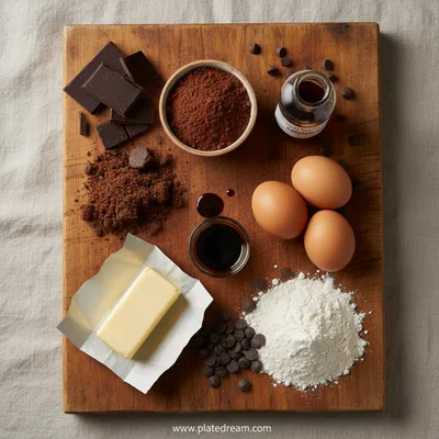 Chocolate Brownie Cookies - cooking process