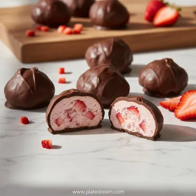 Chocolate Strawberry Yogurt Clusters Recipe