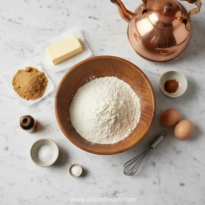 Cinnamon Sugar Blondies – Easy Fall Treat - ingredients preparation