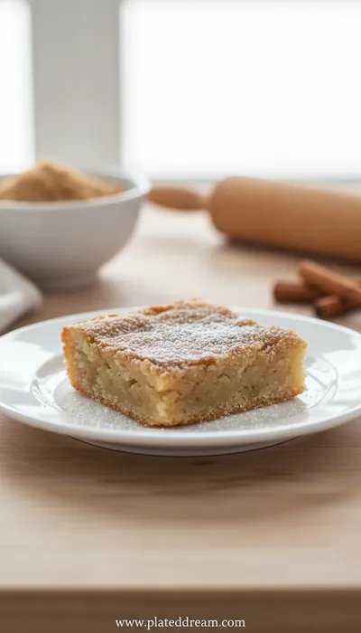 Cinnamon Sugar Blondies – Easy Fall Treat