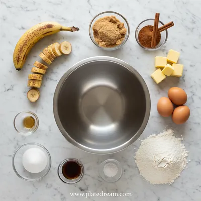 Cinnamon Swirl Banana Bread – Perfect for Brunch - cooking process
