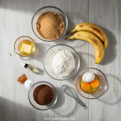 Coffee Cake Banana Bread - cooking process