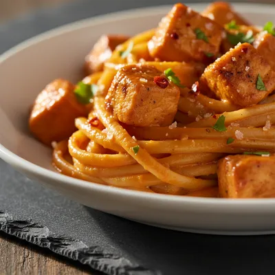 Cowboy Butter Chicken Linguine