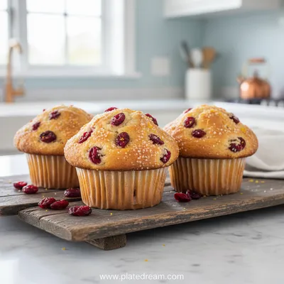 Cranberry Orange Muffins – Bakery‑Style Recipe