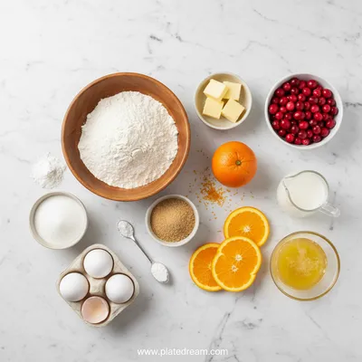 Cranberry Orange Muffins Recipe - cooking process