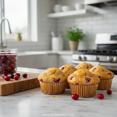 Cranberry Orange Muffins – Gluten-Free