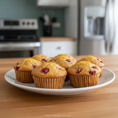 Cranberry Orange Muffins - Bright, Easy Breakfast