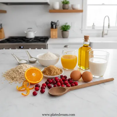 Cranberry Orange Oatmeal Muffins (Gluten‑Free) - cooking process
