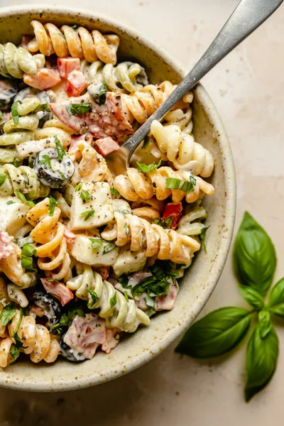 Creamy Italian Pasta Salad