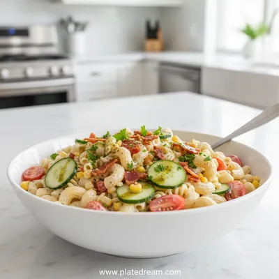 Creamy Pasta Salad Recipe
