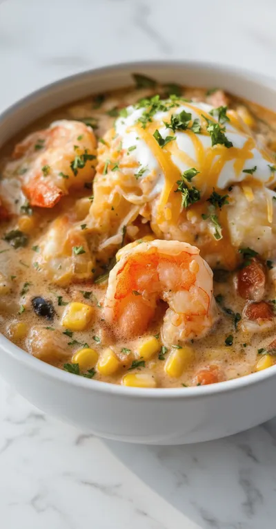 Creamy Seafood Shrimp Chili – Easy Dinner Recipe