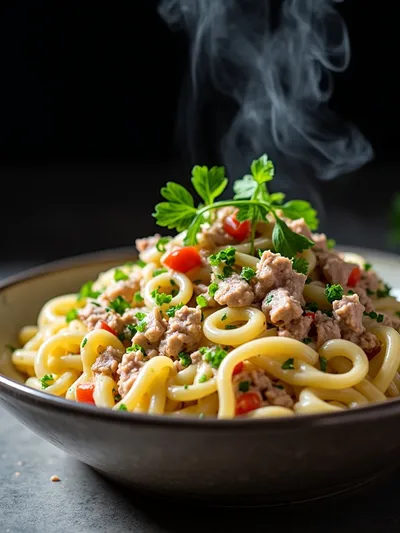 Creamy Tuna Pasta Salad