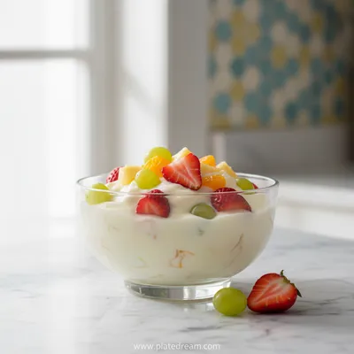 Creamy Vanilla Pudding Fruit Salad