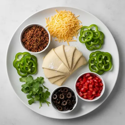 Crescent Roll Taco Pizza – Easy Comfort Food - cooking process