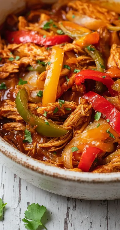Crockpot Chicken Fajitas – Easy Dinner