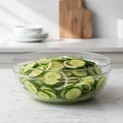 Cucumber Vinegar Salad – Easy Fresh Side Dish