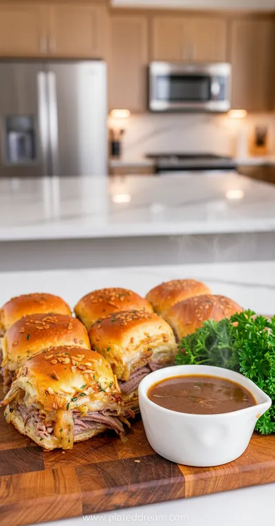 French Dip Sliders – Easy Dinner Recipe