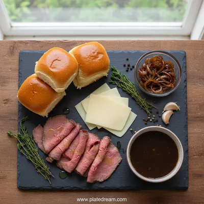 French Dip Sliders – Easy Dinner Recipe - cooking process
