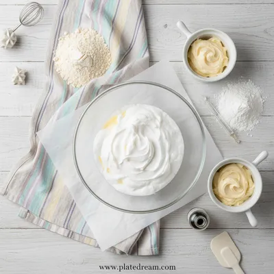 French Macarons - cooking process