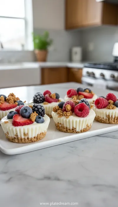 Frozen Yogurt Granola Cups Recipe