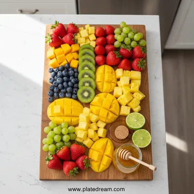Best Fruit Salad Recipe - cooking process