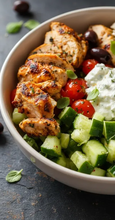 Greek Chicken Bowls – Easy Meal Prep Delight