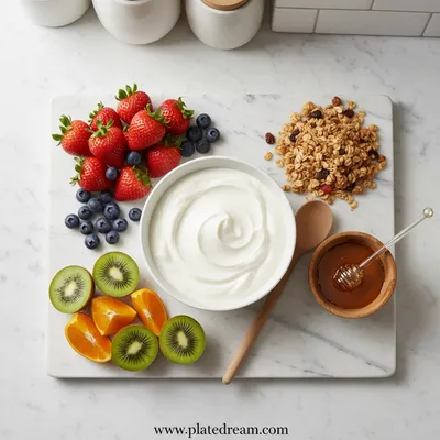 Healthy Yogurt Fruit Dip – Ready in 5 Minutes - cooking process