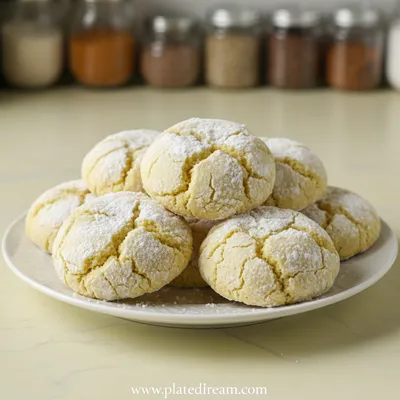 Lemon Crinkle Cookies Recipe