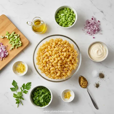 Gordon Ramsay Macaroni Salad Recipe - cooking process