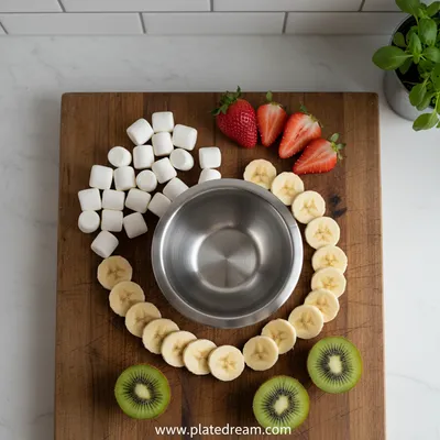 Marshmallow Fruit Dip – Fluffy 2‑Ingredient Treat - cooking process