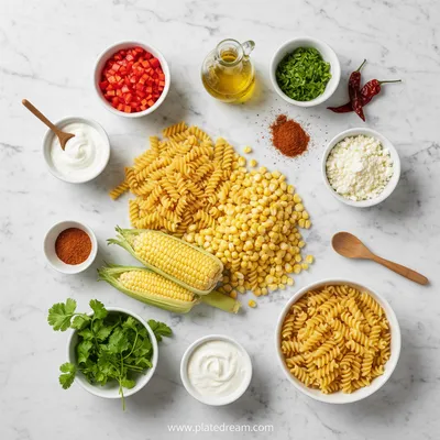 Mexican Street Corn Pasta Salad – Tasty Easy Recipe - cooking process