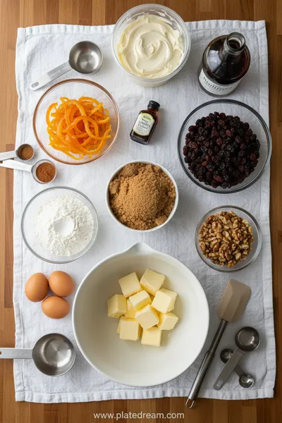 Old Fashioned German Fruit Cake - cooking process