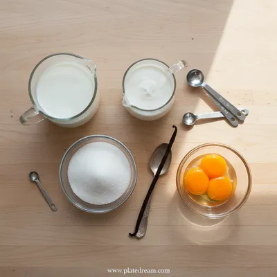Old Fashioned Ice Cream Recipe - cooking process