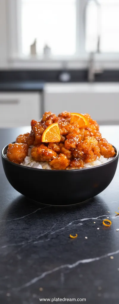 Orange Chicken – Crispy Tangy Sauce