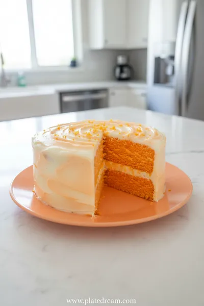 Orange Dreamsicle Cake – Easy Homemade Recipe