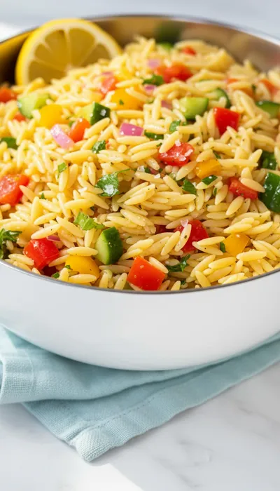 Orzo Pasta Salad Recipe