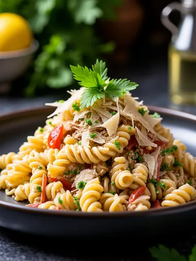 Pasta Salad with Chicken & Parmesan - ready to serve