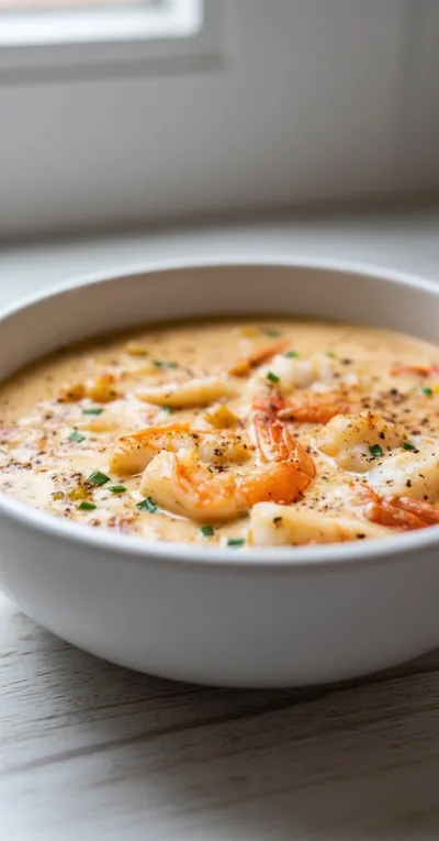 Seafood Bisque – Easy, Healthy Dinner