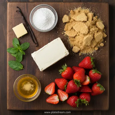 Strawberry Crunch Cheesecake Tacos - cooking process